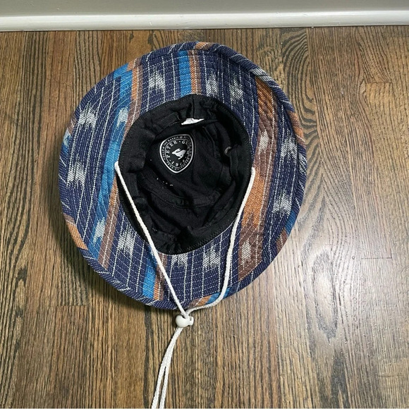 Peter Grimm blue print bucket hat OS - Picture 3 of 5